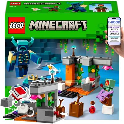 Lego Minecraft Dla Dziewczynki i Chłopca 7+ Spotkanie ze Strażnikiem (21274) Ekscytujący Prezent Pełen Przygód i Akcji + EBOOK-2 Lego Minecraft Dla Dziewczynki i Chłopca 7+ Spotkanie ze Strażnikiem (21274) Ekscytujący Prezent Pełen Przygód i Akcji + EBOOK-2