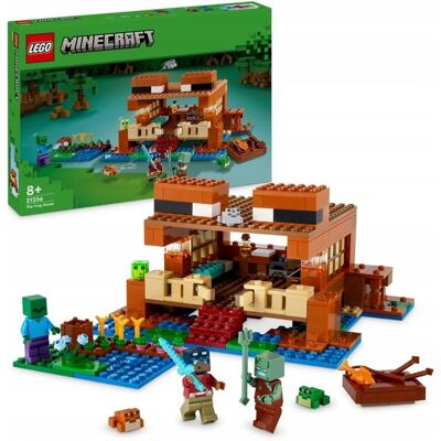 Minecraft - Dom żaby żabi domek figurki ZESTAW LEGO PREZENT CHŁOPCA DZIEWCZYNKI DZIECI Minecraft - Dom żaby żabi domek figurki ZESTAW LEGO PREZENT CHŁOPCA DZIEWCZYNKI DZIECI
