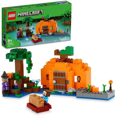 Minecraft - Dynia Dyniowa farma Dom w kształcie dyni ZESTAW LEGO PREZENT CHŁOPCA DZIEWCZYNKI DZIECI Minecraft - Dynia Dyniowa farma Dom w kształcie dyni ZESTAW LEGO PREZENT CHŁOPCA DZIEWCZYNKI DZIECI