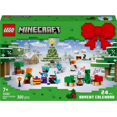 Minecraft - Kalendarz adwentowy 2025 alex creeper wioska LEGO PREZENT CHŁOPCA DZIECI Minecraft - Kalendarz adwentowy 2025 alex creeper wioska LEGO PREZENT CHŁOPCA DZIECI