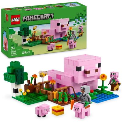 Lego Minecraft, klocki, Dom prosiaczka, 21268 Lego Minecraft, klocki, Dom prosiaczka, 21268