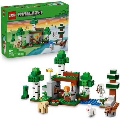 Lego Minecraft, klocki, Przetrwanie pierwszej nocy, zabawka konstrukcyjna, 21593 Lego Minecraft, klocki, Przetrwanie pierwszej nocy, zabawka konstrukcyjna, 21593