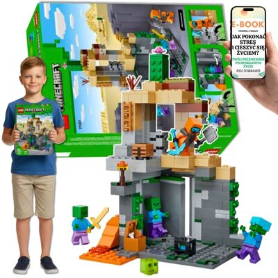 Minecraft Loch Zombie LEGO prezent świąteczny dla fana gry (21587) Dla Chłopca Wnuka Syna + EBOOK-1 Minecraft Loch Zombie LEGO prezent świąteczny dla fana gry (21587) Dla Chłopca Wnuka Syna + EBOOK-1