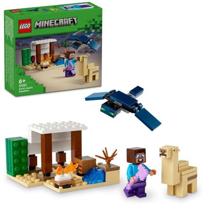 Minecraft - Pustynia Steve Pustynna wyprawa Steve’a Wielbłąd ZESTAW LEGO PREZENT CHŁOPCA DZIEWCZYNKI DZIECI Minecraft - Pustynia Steve Pustynna wyprawa Steve’a Wielbłąd ZESTAW LEGO PREZENT CHŁOPCA DZIEWCZYNKI DZIECI