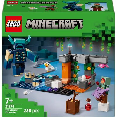 Minecraft - Strażnik Spotkanie ze Strażnikiem Ranger klocki LEGO PREZENT CHŁOPCA DZIEWCZYNKI DZIECI Minecraft - Strażnik Spotkanie ze Strażnikiem Ranger klocki LEGO PREZENT CHŁOPCA DZIEWCZYNKI DZIECI