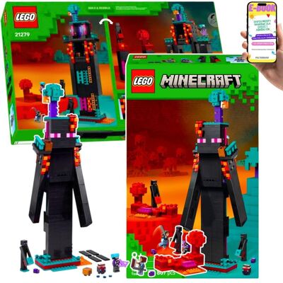 Minecraft® WIEŻA ENDERMANA – Zestaw Lego 867 el. + Ruchome Ramiona i Portal do Netheru (21279) LEGO PREZENT DLA DZIECKA + EBOOK Minecraft® WIEŻA ENDERMANA – Zestaw Lego 867 el. + Ruchome Ramiona i Portal do Netheru (21279) LEGO PREZENT DLA DZIECKA + EBOOK