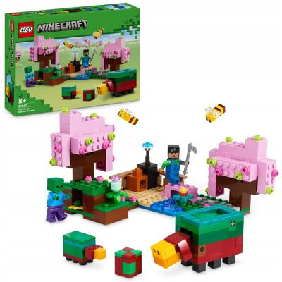 Minecraft - Wiśniowy ogród Pszczoły LEGO PREZENT CHŁOPCA DZIEWCZYNKI DZIECI Minecraft - Wiśniowy ogród Pszczoły LEGO PREZENT CHŁOPCA DZIEWCZYNKI DZIECI