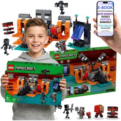 Lego MINECRAFT WITHER 21590 Portal Nether I Świątynia + E-BOOK-2 Lego MINECRAFT WITHER 21590 Portal Nether I Świątynia + E-BOOK-2