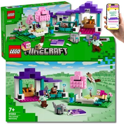 Lego MINECRAFT – ZESTAW REZERWAT ZWIERZĄT 21253 Uroczy Rezerwat z Figurką KLOCKI PREZENT + EBOOK Lego MINECRAFT – ZESTAW REZERWAT ZWIERZĄT 21253 Uroczy Rezerwat z Figurką KLOCKI PREZENT + EBOOK