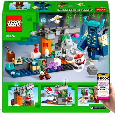Lego MINECRAFT Zestaw Spotkanie ze Strażnikiem (21274) Dla Fanów Gry i Kreatywnych Dzieci PREZENT ŚWIĄTECZNY + EBOOK-3 Lego MINECRAFT Zestaw Spotkanie ze Strażnikiem (21274) Dla Fanów Gry i Kreatywnych Dzieci PREZENT ŚWIĄTECZNY + EBOOK-3