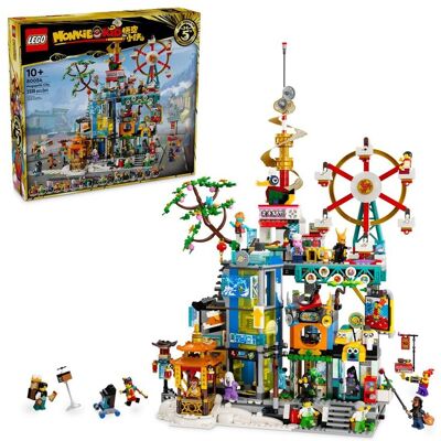 LEGO Monkie Kid Megapolis Miasto - 5. rocznica - Zestaw Budowlany LEGO Monkie Kid Megapolis Miasto - 5. rocznica - Zestaw Budowlany