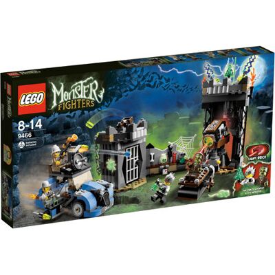 Lego Monster Fighters, klocki Szalony profesor i jego potwór, 9466 Lego Monster Fighters, klocki Szalony profesor i jego potwór, 9466
