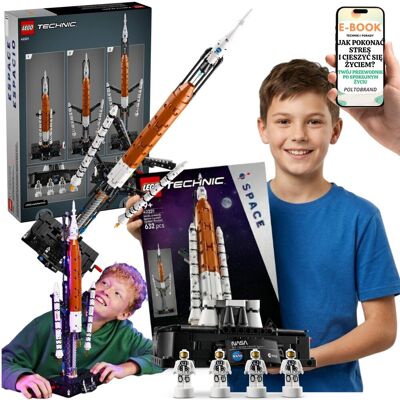 NASA RAKIETA LEGO Technic Artemis 42221 Kosmos Astronauta + E-BOOK-1 NASA RAKIETA LEGO Technic Artemis 42221 Kosmos Astronauta + E-BOOK-1