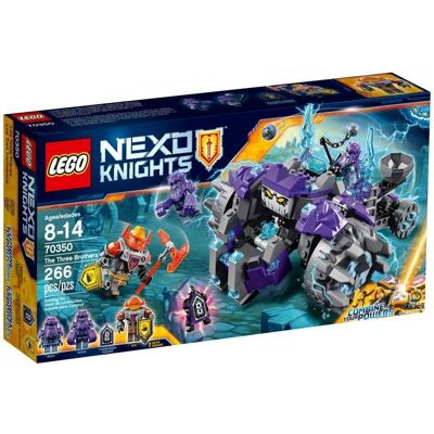 Lego Nexo Knights, klocki Trzej bracia, 70350 Lego Nexo Knights, klocki Trzej bracia, 70350