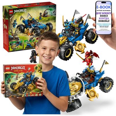 Lego NINJAGO AUTO 71856 Samochód Smoka Jaya Dla Chłopca + E-BOOK-2 Lego NINJAGO AUTO 71856 Samochód Smoka Jaya Dla Chłopca + E-BOOK-2