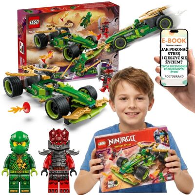 Lego NINJAGO AUTO LLOYDA 71828 Samochód Ninja Z Napędem Pull-Back + E-BOOK-1 Lego NINJAGO AUTO LLOYDA 71828 Samochód Ninja Z Napędem Pull-Back + E-BOOK-1