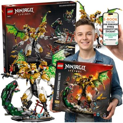 Lego NINJAGO Bitwa z Ultrasmokiem 71872 Duży Smok Ninja + E-BOOK-1 Lego NINJAGO Bitwa z Ultrasmokiem 71872 Duży Smok Ninja + E-BOOK-1