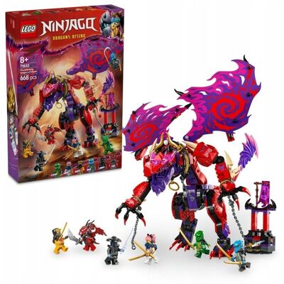 Ninjago - Duży Smok chaosu Kiełogrzmot ZESTAW LEGO PREZENT DLA CHŁOPCA DZIECI Ninjago - Duży Smok chaosu Kiełogrzmot ZESTAW LEGO PREZENT DLA CHŁOPCA DZIECI