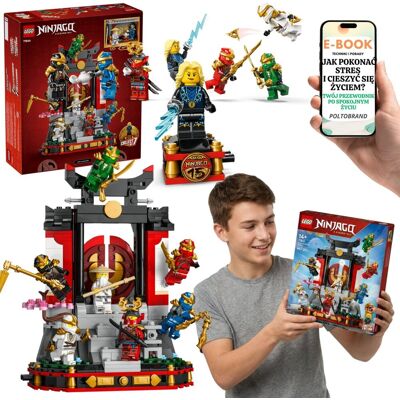 NINJAGO KLASZTOR NINJA Ozdoba 71866 Dla Fana LEGO + E-BOOK-1 NINJAGO KLASZTOR NINJA Ozdoba 71866 Dla Fana LEGO + E-BOOK-1