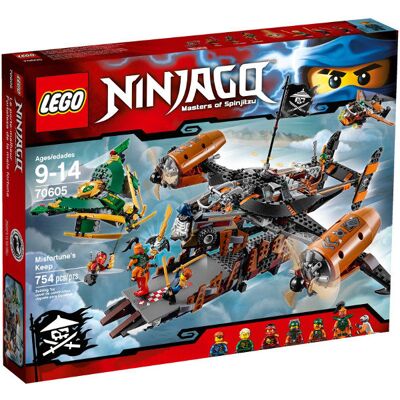 Lego Ninjago, klocki Twierdza Nieszczęścia, 70605 Lego Ninjago, klocki Twierdza Nieszczęścia, 70605