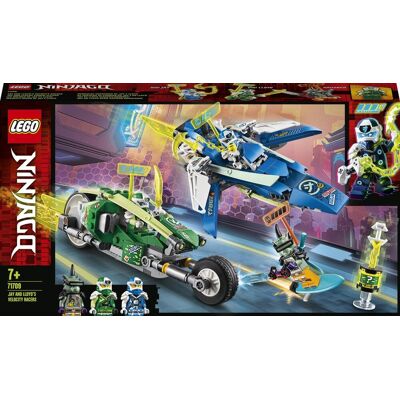 LEGO NINJAGO Wyścigowe pojazdy Jay i Lloyd - Zestaw LEGO NINJAGO Wyścigowe pojazdy Jay i Lloyd - Zestaw