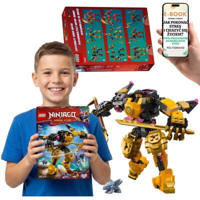 NINJAGO MECH ARINA 71839 Robot Ninja Smok LEGO Dla Syna Wnuka 7+ E-BOOK-1 NINJAGO MECH ARINA 71839 Robot Ninja Smok LEGO Dla Syna Wnuka 7+ E-BOOK-1