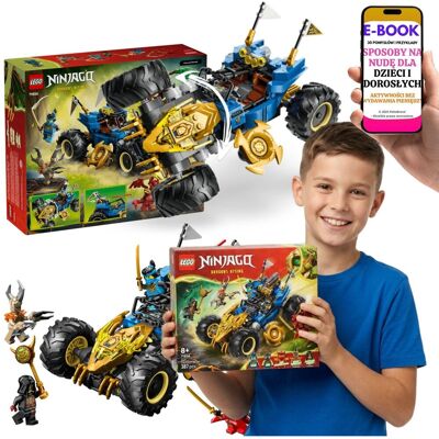 NINJAGO PREZENT DLA CHŁOPCA Auto Jaya 71856 LEGO + E-BOOK-3 NINJAGO PREZENT DLA CHŁOPCA Auto Jaya 71856 LEGO + E-BOOK-3