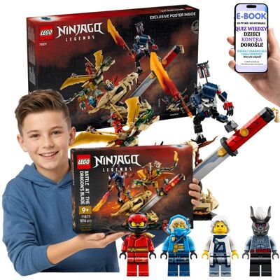 Lego NINJAGO Smok kontra Mech Wojownika Oni (71871) + E-BOOK-2 Lego NINJAGO Smok kontra Mech Wojownika Oni (71871) + E-BOOK-2