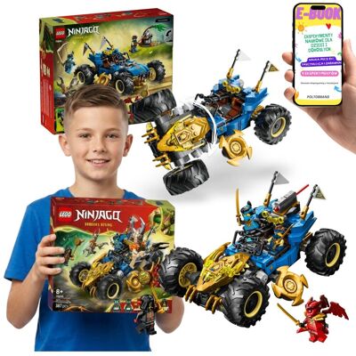 Lego NINJAGO Wielofunkcyjny Samochód Jaya 71856 Auto Smok + E-BOOK Lego NINJAGO Wielofunkcyjny Samochód Jaya 71856 Auto Smok + E-BOOK