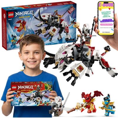 Lego NINJAGO Zilvar i Smocza Bestia Grimtak Smok (71863) + E-BOOK Lego NINJAGO Zilvar i Smocza Bestia Grimtak Smok (71863) + E-BOOK