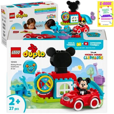 Lego NOWOŚCI: DUPLO Disney Klub przyjaciół Myszki Miki i samochód 10454 PREZENT + EBOOK Lego NOWOŚCI: DUPLO Disney Klub przyjaciół Myszki Miki i samochód 10454 PREZENT + EBOOK