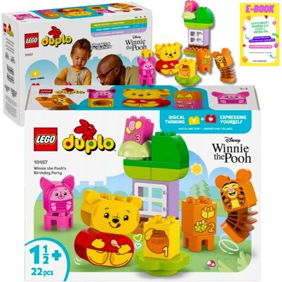 Lego NOWOŚCI : DUPLO Disney Przyjęcie urodzinowe Kubusia Puchatka 10457 KLOCKI PREZENT + EBOOK Lego NOWOŚCI : DUPLO Disney Przyjęcie urodzinowe Kubusia Puchatka 10457 KLOCKI PREZENT + EBOOK