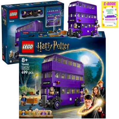 Lego NOWOŚCI: HARRY POTTER Przygoda na pokładzie Błędnego Rycerza 76446 KLOCKI PREZENT + EBOOK Lego NOWOŚCI: HARRY POTTER Przygoda na pokładzie Błędnego Rycerza 76446 KLOCKI PREZENT + EBOOK