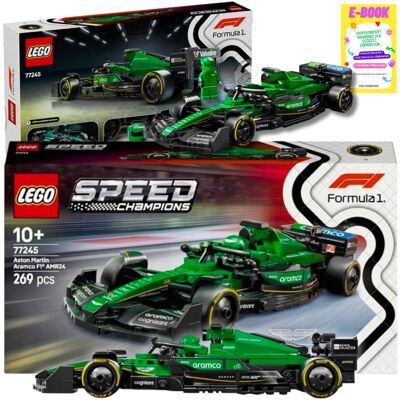 NOWOŚCI : LEGO SPEED CHAMPIONS Bolid F1 Aston Martin Aramco AMR24 77245 KLOCKI PREZENT + EBOOK NOWOŚCI : LEGO SPEED CHAMPIONS Bolid F1 Aston Martin Aramco AMR24 77245 KLOCKI PREZENT + EBOOK