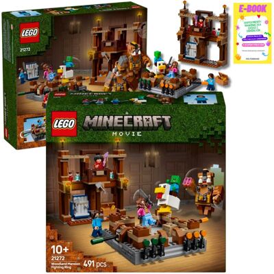 Lego NOWOŚCI : MINECRAFT Ring w Leśnym dworze KLOCKI PREZENT + EBOOK Lego NOWOŚCI : MINECRAFT Ring w Leśnym dworze KLOCKI PREZENT + EBOOK