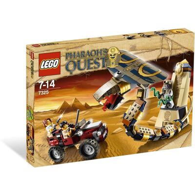 Lego PHARAOH'S QUEST 7325 NAIWEDZONA KOBRA FARAON Lego PHARAOH'S QUEST 7325 NAIWEDZONA KOBRA FARAON
