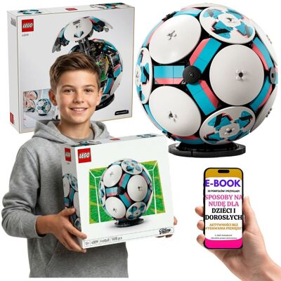 Lego PIŁKA NOŻNA 43019 Kolekcjonerski Zestaw Dla Kibica + E-BOOK-3 Lego PIŁKA NOŻNA 43019 Kolekcjonerski Zestaw Dla Kibica + E-BOOK-3
