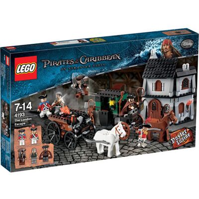 Lego Piraci z Karaibów, klocki Ucieczka z Londynu, 4193 Lego Piraci z Karaibów, klocki Ucieczka z Londynu, 4193