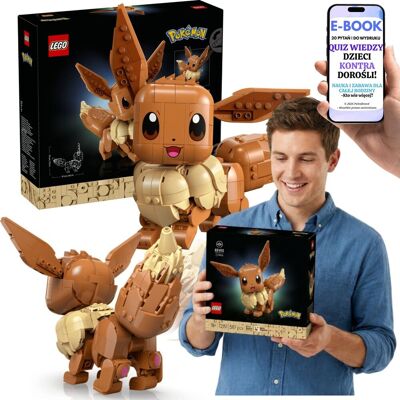 Lego POKEMON PREZENT Eevee 72151 Dla Gracza Kolekcjonera + E-BOOK-2 Lego POKEMON PREZENT Eevee 72151 Dla Gracza Kolekcjonera + E-BOOK-2