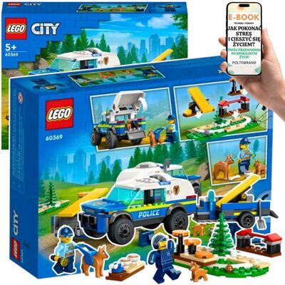 Lego Policyjny SUV + Piesek i Szczeniak (60369) PREZENT URODZINOWY dla Dzieci, które Kochają Psy i Zabawę w Policję + EBOOK-1 Lego Policyjny SUV + Piesek i Szczeniak (60369) PREZENT URODZINOWY dla Dzieci, które Kochają Psy i Zabawę w Policję + EBOOK-1