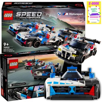 Lego PREZENT AUTKA SAMOCHODY - BMW M4 GT3 i BMW M Hybrid V8 AUTA PREZENT + EBOOK Lego PREZENT AUTKA SAMOCHODY - BMW M4 GT3 i BMW M Hybrid V8 AUTA PREZENT + EBOOK