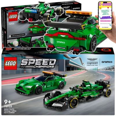 PREZENT AUTKA ZESTAW LEGO - LEGO Aston Martin F1 76925 – Samochód Wyścigowy + Safety Car Dwa Modele F1 PREZENT Dla Dzieci i Dorosłych + EBOOK PREZENT AUTKA ZESTAW LEGO - LEGO Aston Martin F1 76925 – Samochód Wyścigowy + Safety Car Dwa Modele F1 PREZENT Dla Dzieci i Dorosłych + EBOOK