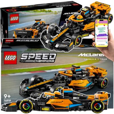 PREZENT AUTKO - LEGO F1 McLaren Formula 1 – Zestaw (76919) z Minifigurką Kierowcy DLA CHŁOPCA SYNA + EBOOK PREZENT AUTKO - LEGO F1 McLaren Formula 1 – Zestaw (76919) z Minifigurką Kierowcy DLA CHŁOPCA SYNA + EBOOK