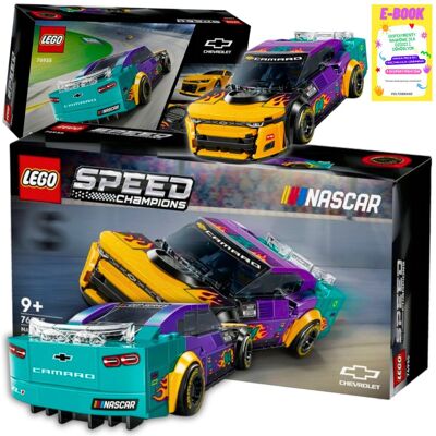 Prezent - Autko Nascar Next Gen Chevrolet Camaro Zl1 Lego Speed Champions Klocki Prezent + Ebook Prezent - Autko Nascar Next Gen Chevrolet Camaro Zl1 Lego Speed Champions Klocki Prezent + Ebook
