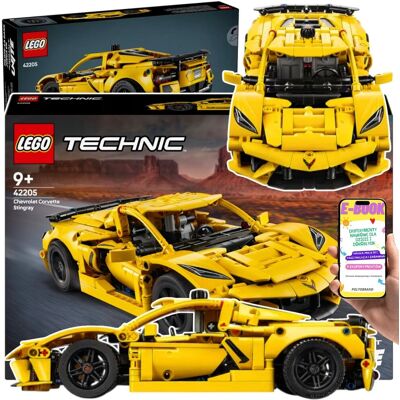 Lego PREZENT AUTO DLA DZIECI I DOROSŁYCH - Technic Chevrolet Corvette Stingray 42205+ EBOOK Lego PREZENT AUTO DLA DZIECI I DOROSŁYCH - Technic Chevrolet Corvette Stingray 42205+ EBOOK