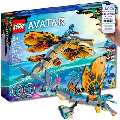 Lego PREZENT - AVATAR : Podwodna Przygoda z Jake’em i Skimwingiem 75576 - DLA CHŁOPCA + EBOOK-2 Lego PREZENT - AVATAR : Podwodna Przygoda z Jake’em i Skimwingiem 75576 - DLA CHŁOPCA + EBOOK-2