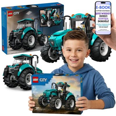 PREZENT DLA CHŁOPCA Traktor LEGO City 60498 Dla Syna Wnuka + E-BOOK-2 PREZENT DLA CHŁOPCA Traktor LEGO City 60498 Dla Syna Wnuka + E-BOOK-2
