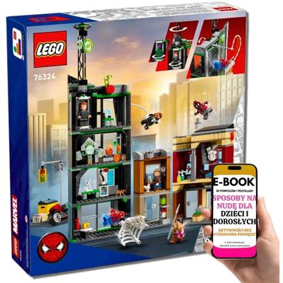 PREZENT DLA DZIECKA 10+ LEGO MARVEL SPIDER-MAN, VENOM i OSCORP (76324) Lego Na Urodziny Święta + EBOOK-3 PREZENT DLA DZIECKA 10+ LEGO MARVEL SPIDER-MAN, VENOM i OSCORP (76324) Lego Na Urodziny Święta + EBOOK-3