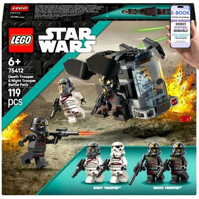 PREZENT DLA DZIECKA 6+ – LEGO Star Wars (75412) Zestaw Bitewny z Figurkami Szturmowców + Transportowiec + EBOOK-2 PREZENT DLA DZIECKA 6+ – LEGO Star Wars (75412) Zestaw Bitewny z Figurkami Szturmowców + Transportowiec + EBOOK-2