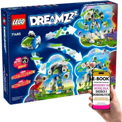 PREZENT DLA DZIECKA LEGO® DREAMZzz 71485 • Mech-Rycerz Mateo i Z-Blob 3w1 Lego Na Urodziny Święta + EBOOK-3 PREZENT DLA DZIECKA LEGO® DREAMZzz 71485 • Mech-Rycerz Mateo i Z-Blob 3w1 Lego Na Urodziny Święta + EBOOK-3